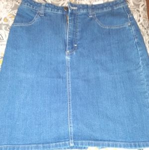 Jean skirt